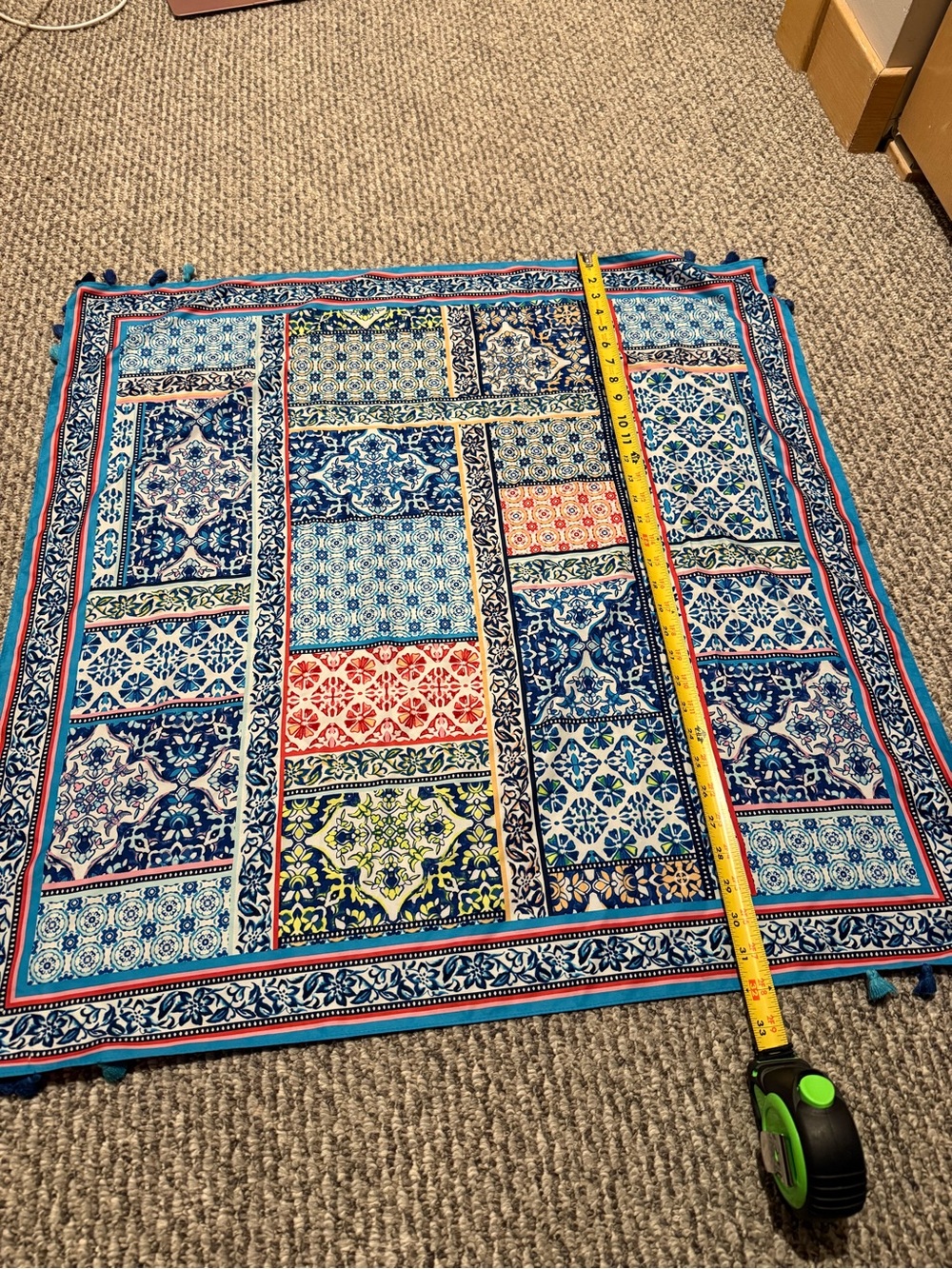 Patchwork scarf - Picture 2 of 4